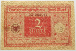 GERMANY 2 Mark 1920 #alb067 0275 - 2 Mark