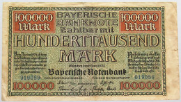 GERMANY 100000 MARK BAYERN #alb018 0451 - Other & Unclassified