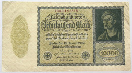 GERMANY 10000 MARK 1923 #alb067 0261 - 10000 Mark