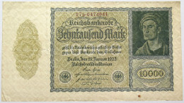 GERMANY 10000 MARK 1923 #alb067 0255 - 10.000 Mark