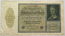 GERMANY 10000 MARK 1923 #alb067 0245 - 10.000 Mark
