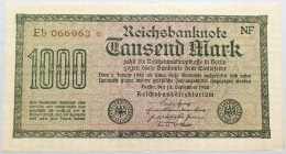 GERMANY 1000 MARK 1922 BERLIN #alb004 0429 - 1000 Mark