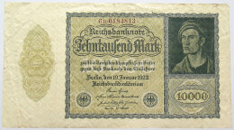 GERMANY 10000 MARK 1923 #alb067 0259 - 10.000 Mark