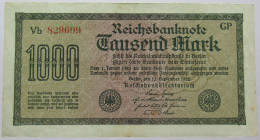 GERMANY 1000 MARK 1922 #alb067 0221 - 1.000 Mark