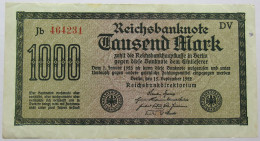 GERMANY 1000 MARK 1922 #alb067 0209 - 1000 Mark