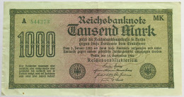 GERMANY 1000 MARK 1922 #alb066 0393 - 1.000 Mark