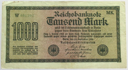 GERMANY 1000 MARK 1922 #alb066 0377 - 1.000 Mark