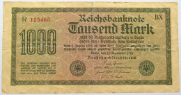 GERMANY 1000 MARK 1922 #alb066 0129 - 1.000 Mark