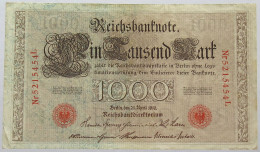 GERMANY 1000 MARK 1910 TOP #alb067 0207 - 1.000 Mark