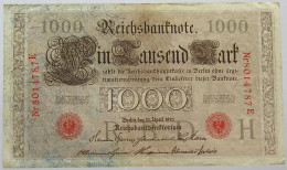 GERMANY 1000 MARK 1910 #alb067 0195 - 1000 Mark