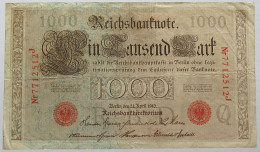 GERMANY 1000 MARK 1910 #alb067 0183 - 1.000 Mark