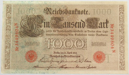 GERMANY 1000 MARK 1910 #alb018 0499 - 1000 Mark