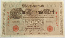 GERMANY 1000 MARK 1910 #alb018 0479 - 1.000 Mark