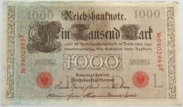 GERMANY 1000 MARK 1910 #alb018 0353 - 1000 Mark