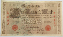 GERMANY 1000 MARK 1910 #alb018 0329 - 1000 Mark