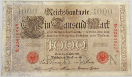 GERMANY 1000 MARK 1910 #alb018 0309 - 1.000 Mark