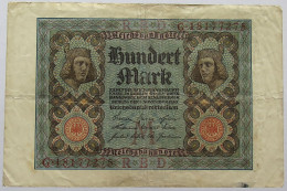 GERMANY 100 MARK 1920 #alb067 0127 - 100 Mark