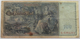 GERMANY 100 MARK 1910 #alb067 0117 - 100 Mark