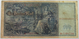 GERMANY 100 MARK 1910 #alb067 0113 - 100 Mark