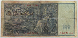 GERMANY 100 MARK 1910 #alb067 0109 - 100 Mark