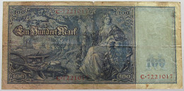 GERMANY 100 MARK 1910 #alb067 0101 - 100 Mark