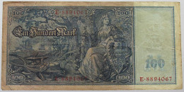 GERMANY 100 MARK 1910 #alb067 0099 - 100 Mark