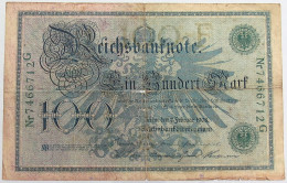 GERMANY 100 MARK 1908 #alb068 0047 - 100 Mark