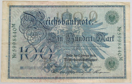 GERMANY 100 MARK 1908 #alb068 0029 - 100 Mark