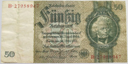 GERMANY 50 MARK 1933 #alb068 0141 - 50 Mark
