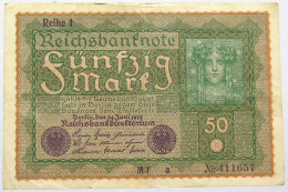 GERMANY 50 MARK 1919 #alb067 0349 - 50 Mark