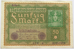 GERMANY 50 MARK 1919 #alb067 0351 - 50 Mark