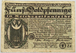 GERMANY 50 GOLDPFENNIGE 1923 SCHLESIEN #alb008 0255 - Deutsche Golddiskontbank