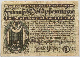 GERMANY 50 GOLDPFENNIGE 1923 SCHLESIEN #alb008 0251 - Deutsche Golddiskontbank