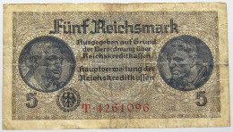 GERMANY 5 REICHSMARK #alb067 0337 - 5 Reichsmark