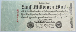 GERMANY 5 MILLIONEN 1923 #alb004 0307 - 5 Miljoen Mark