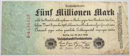 GERMANY 5 MILLION MARK 1923 #alb067 0331 - 5 Millionen Mark