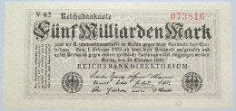 GERMANY 5 MILLIARDEN 1924 BERLIN #alb004 0291 - 5 Miljard Mark