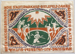 GERMANY 25 MARK 1921 BIELEFELD #alb010 0179 - 20 Mark