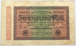 GERMANY 20000 MARK 1923 #alb066 0193 - 20.000 Mark
