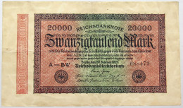 GERMANY 20000 MARK 1923 #alb066 0185 - 20000 Mark