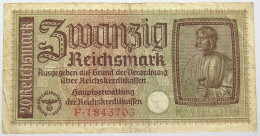 GERMANY 20 REICHSMARK 1940 #alb067 0317 - 20 Reichsmark