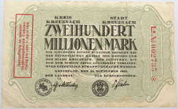 GERMANY 200 MILLIONEN MARK KREUZNACH #alb004 0449 - 100 Miljoen Mark