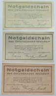 GERMANY LOT NOTGELD NIENDORF 3pc #alb005 0071 - Andere & Zonder Classificatie