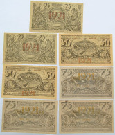 GERMANY LOT NOTGELD OBERAMMERGAU 7pc #alb005 0075 - Other & Unclassified