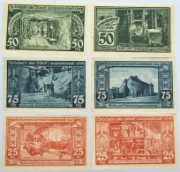GERMANY LOT NOTGELD LEOPOLDSHALL 6pc #alb005 0055 - Other & Unclassified