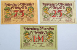 GERMANY LOT NOTGELD NEIDENBURG #alb005 0063 - Otros & Sin Clasificación