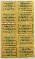 GERMANY BROTKARTE RATION CARD BREAD #alb020 0119 - Altri & Non Classificati