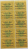 GERMANY BROTKARTE RATION CARD BREAD #alb020 0121 - Andere & Zonder Classificatie