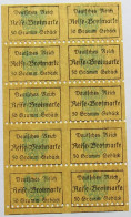 GERMANY BROTKARTE RATION CARD BREAD #alb020 0105 - Altri & Non Classificati