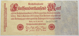 GERMANY 500000 MARK 1923 #alb067 0399 - 500.000 Mark